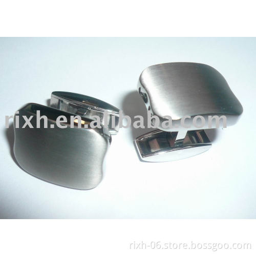anti-allergy pure metal titanium cufflink